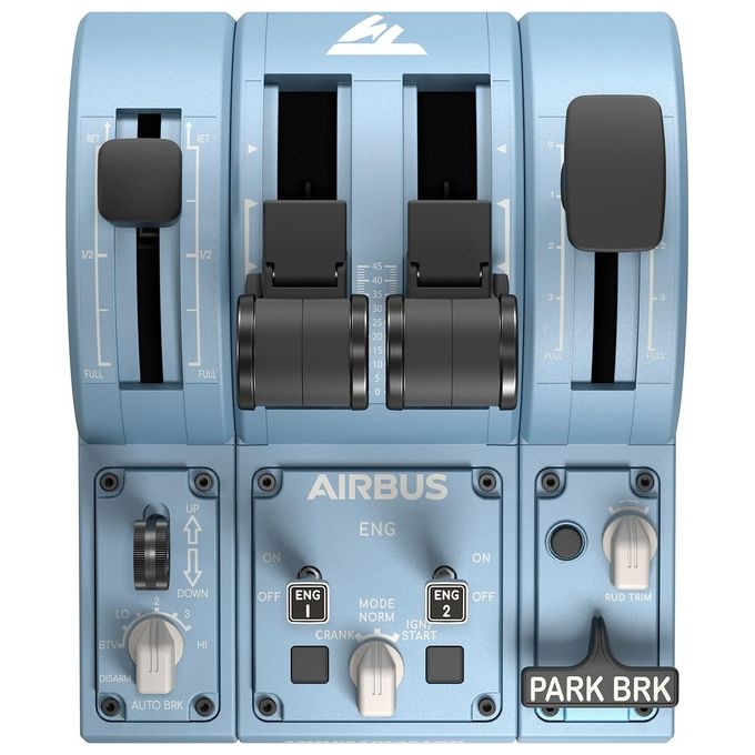 Thrustmaster TCA Quadrant Add-On Strumentazione Simulatore di Volo Airbus