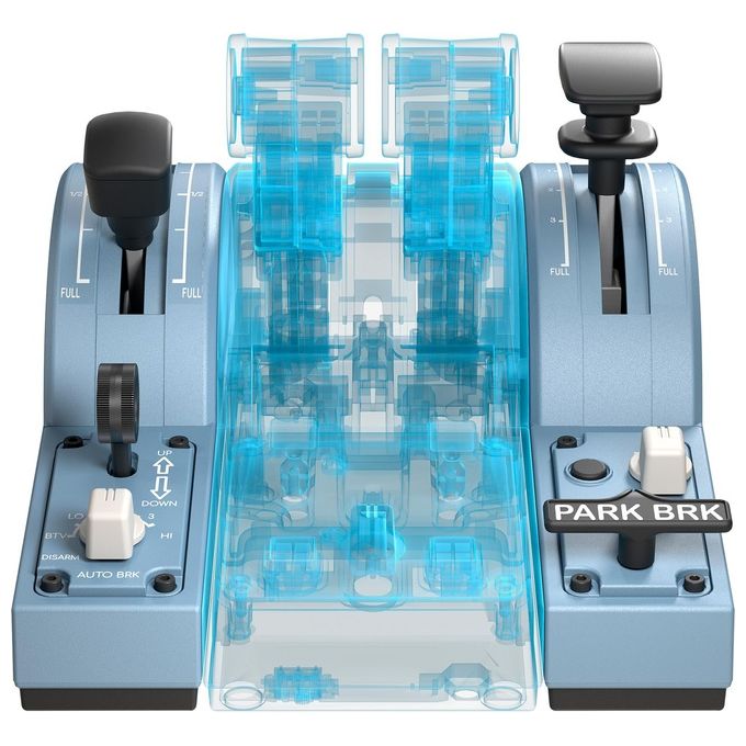 Thrustmaster TCA Quadrant Add-On Strumentazione Simulatore di Volo Airbus