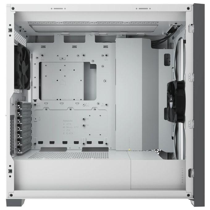Corsair 5000D Middle Tower Vetro Temperato No Power minITX-mATX-ATX Bianco
