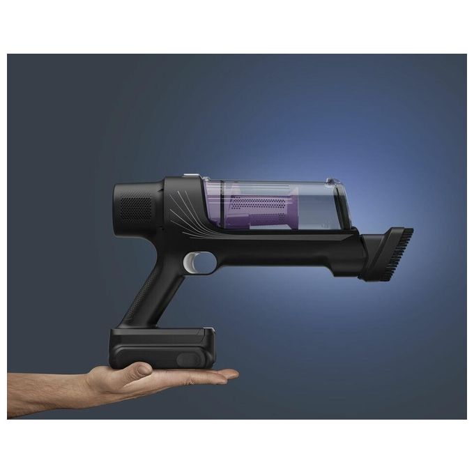 Rowenta RH6A35 Aspirapolvere Senza Filo Ciclonico Aspirapolvere Senza Sacco Potenza 140 Watt colore Viola e Argento