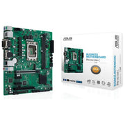 ASUS PRO H610M-C CSM Scheda Madre mATX, Intel H610, LGA1700, DDR5, PCI 5.0, LAN Intel 1Gb, Realtek 7.1 Surround, 1xM.2, 4xSATA 6GB-s, USB 3.2 Gen 2, ASUS Control Center Express, Nero