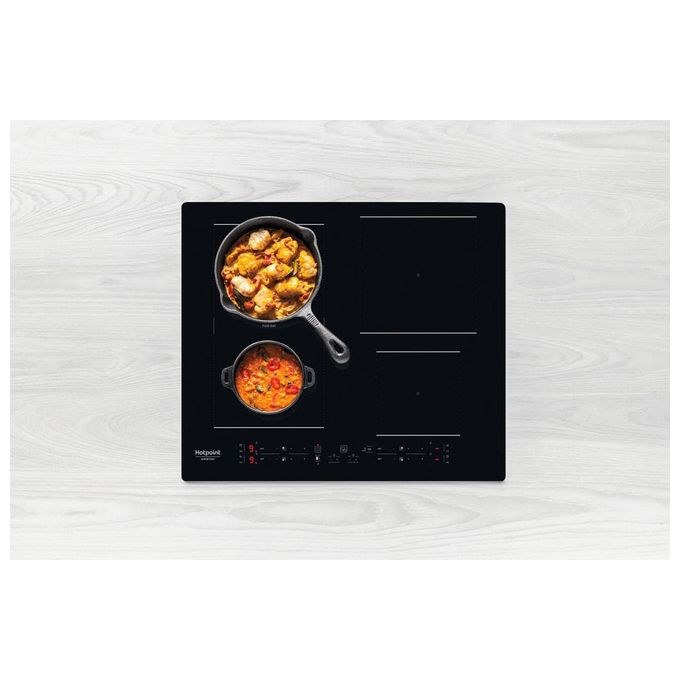 Hotpoint HB 3160C NE Piano Cottura ad Induzione 4 Zone 59 cm Nero