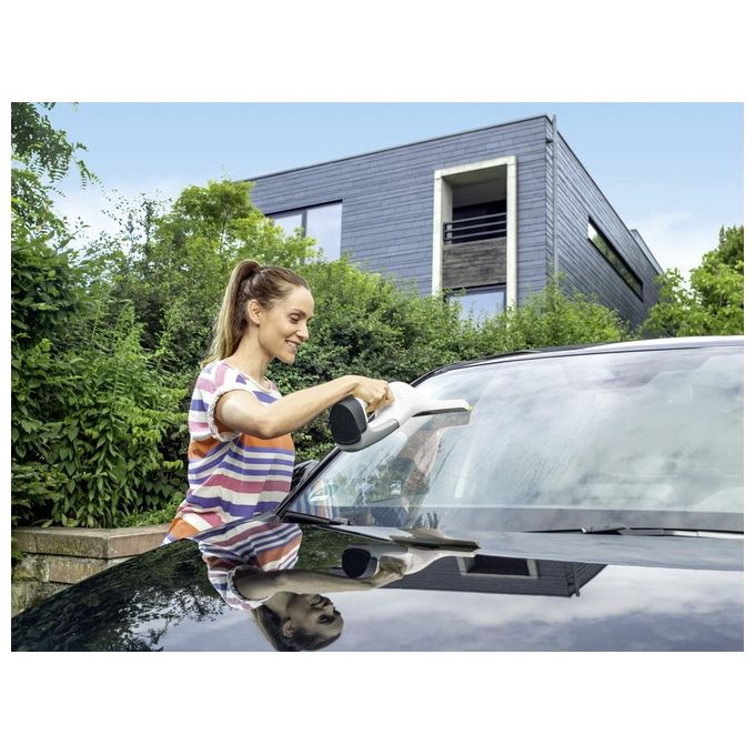 Karcher WV 6 Plus Pulitore di Finestra Elettrico 0.15 Litri Argento-Bianco