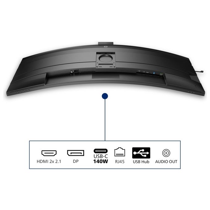 Philips 5000 Series 49B2U5900CH-00 Led Display 48.8'' 5120 x1440 Pixel Dual Qhd Lcd Nero