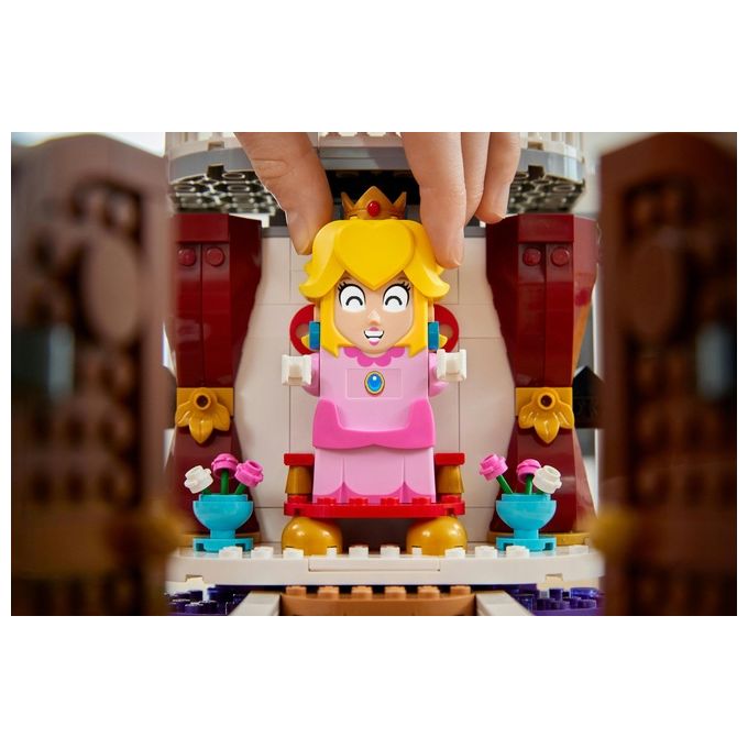 LEGO 71408 Super Mario Pack Espansione Castello di Peach 1216 pezzi 5 personaggi inclusi (48x37x9 5 cm) colore Nero