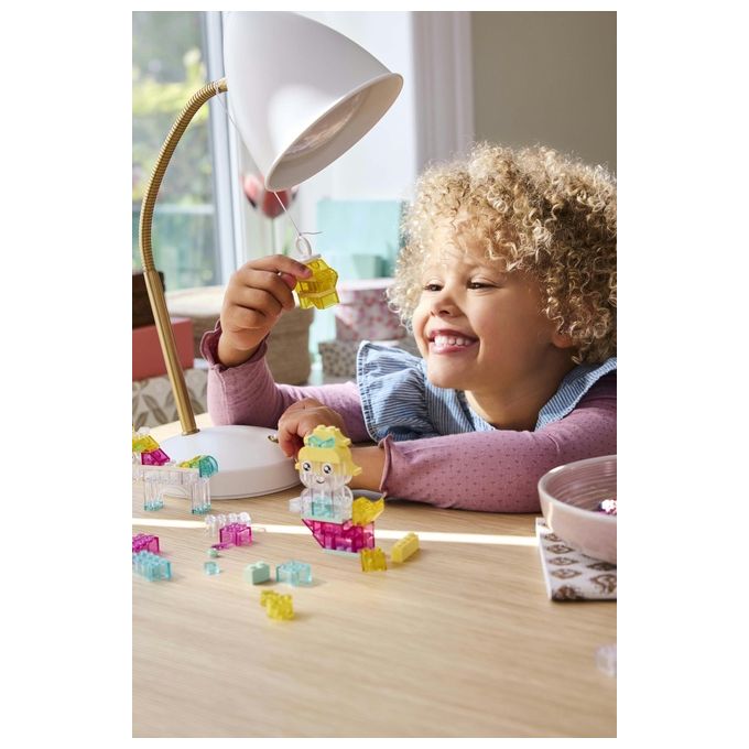 LEGO Classic Scatola Magica Trasparente - Mattoncini Colorati e Clip Portachiavi - Crea Unicorni Giocattolo Draghi Uccelli e altre Figure Kit Arti e Mestieri per Bambine e Bambini da 5 Anni - 11040