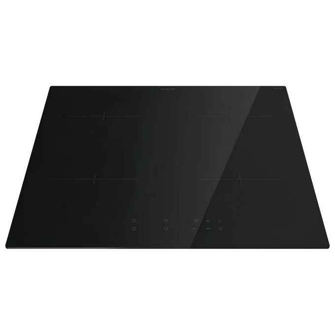 Candy CI64248CTT - Piano cottura a induzione, 59 cm, 4 zone, Power Management, controllo touch, Nero