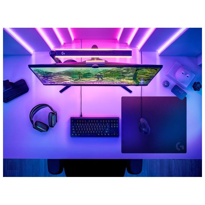 Logitech G G640 Gaming Mouse Pad in Tessuto Ottimizzato per i Sensori da Gioco 460x600x3mm