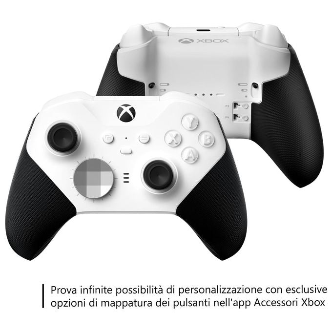 Microsoft Xbox Elite Wireless Series 2 Core Nero-Bianco Bluetooth-usb Gamepad Analogico-Digitale Pc Xbox One