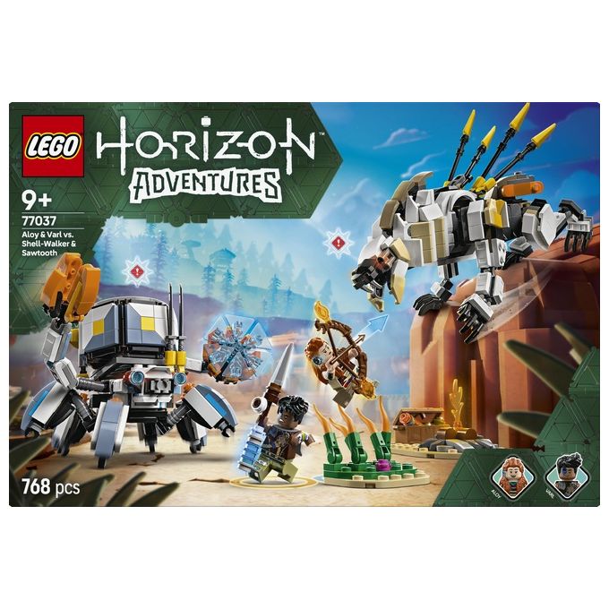 LEGO 77037 Horizon Adventures Set da Costruzione con 2 Minifigure e 2 Robot Giocattolo 768 Pezzi colore Multicolore