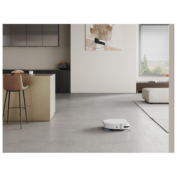 Ecovacs Robot Deebot X5 Omni Aspirapolvere e Lavapavimenti, Tecnologia ZeroTangle con Stazione Autopulente e Funzione Acqua Calda