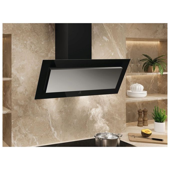Electrolux LFV319Y Cappa Verticale a Camino Classe energetica C 3 Velocita' Aspirante o Filtrante 90 cm Nero
