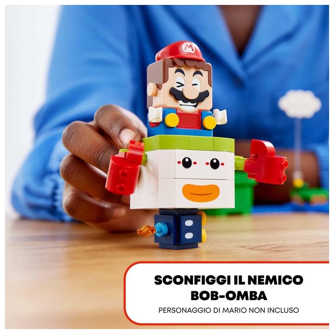 LEGO 71396 Super Mario Clown Koopa di Bowser Junior Pack di Espansione