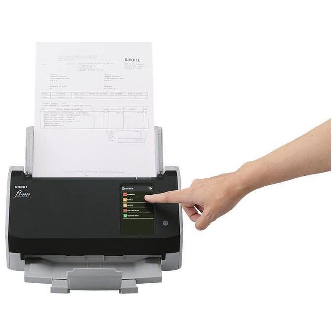 Fujitsu Ricoh fi-8040 ADF  Scanner ad Alimentazione Manuale 600x600 DPI A4 Nero-Grigio