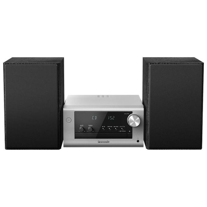 Panasonic SC-PM702EG-S Neat Impianto Stereo Compatto Micro Hi-Fi con CD Radio DAB-FM