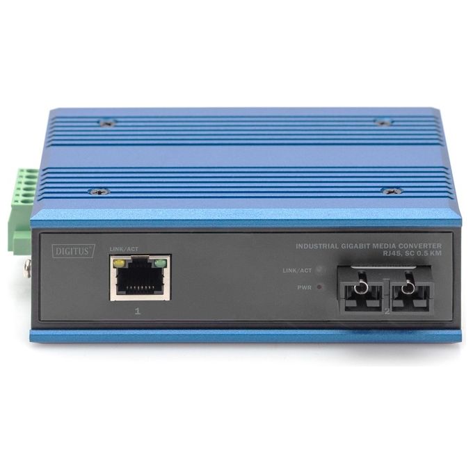 Digitus Convertitore Multimediale Gigabit Industriale