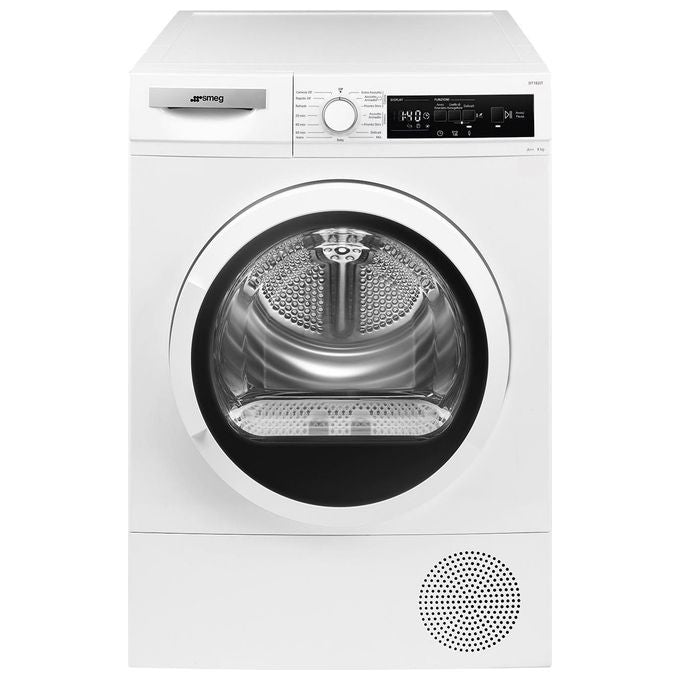 Smeg DT182IT Asciugatrice a Condensa con Pompa di Calore Classe energetica A++ Capacita' di carico 8 Kg Display Led