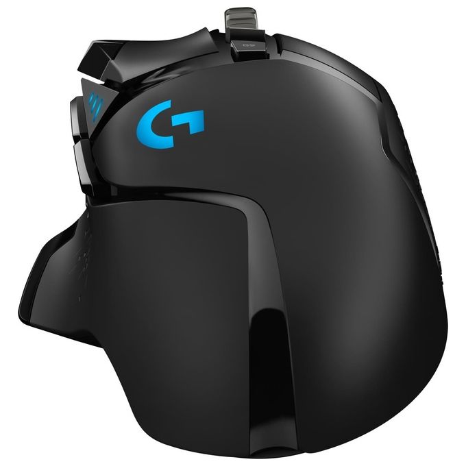 Logitech G G502 HERO Mouse Gaming Prestazioni Elevate, Sensore HERO 25K, 25.600 DPI, RGB, Pesi Regolabili, 11 Pulsanti Programmabili, Memoria Integrata, PC-Mac-Laptop, Nero
