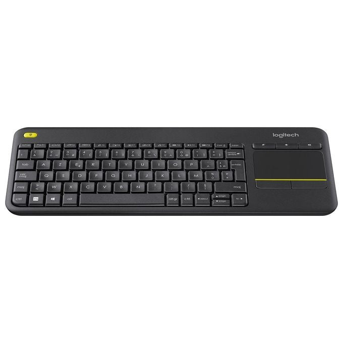 Logitech K400 Plus Tastiera Rf Wireless Azerty Francese Nero