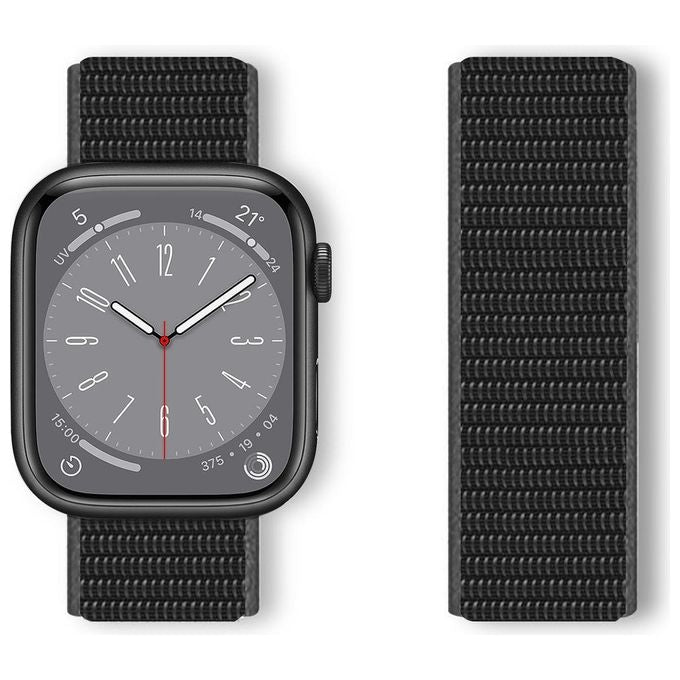 Celly WBand Cinturino per Apple Watch 42-44-45mm Strap Nero