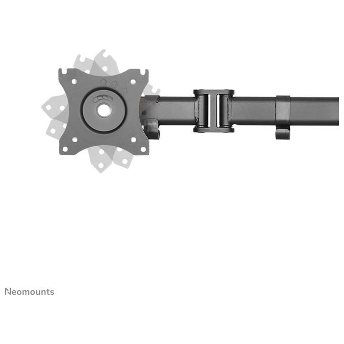 NewStar NeoMounts NM-D135BLACK Kit montaggio Nero Morsa per Monitor 10-30''