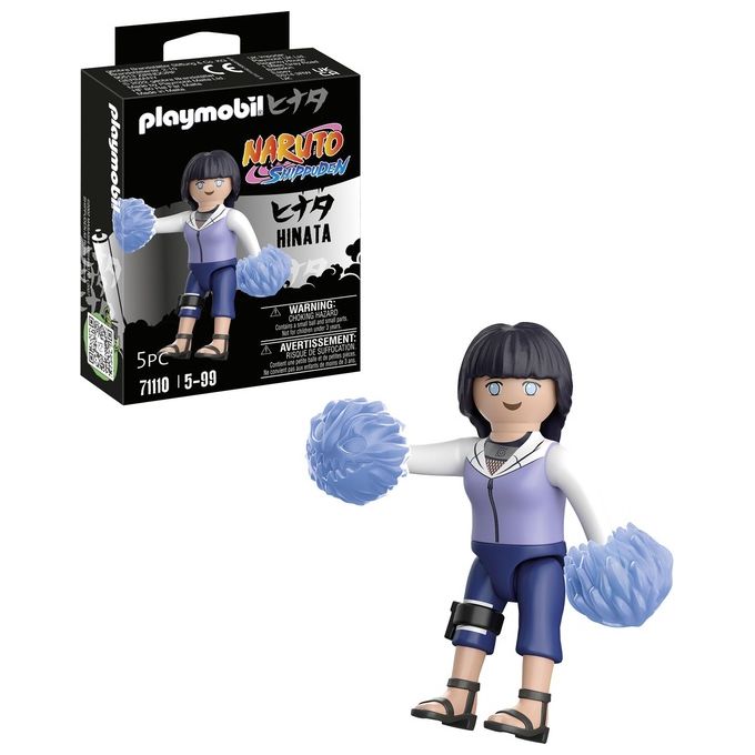 Playmobil Naruto Hinata con Capelli Neri in Giacca