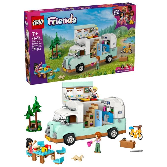 LEGO Creator Avventura sul camper dell'amicizia 42663