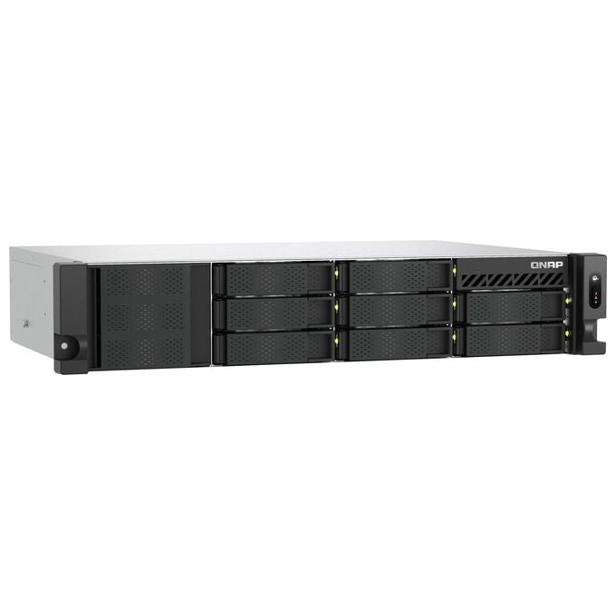 Qnap TS-855EU-RP NAS Armadio 2U Collegamento Ethernet LAN Nero C5125