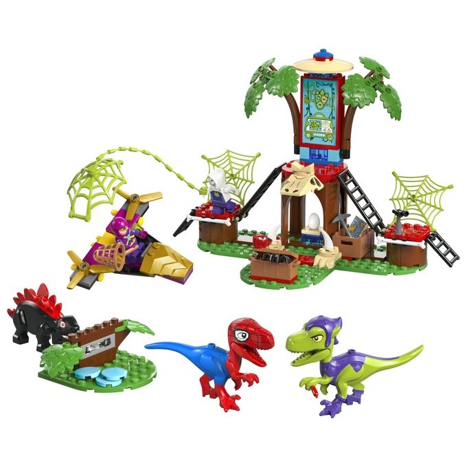 LEGO Set Battaglia con il Raptor al Quartier Generale Sull'albero di Spider-Man