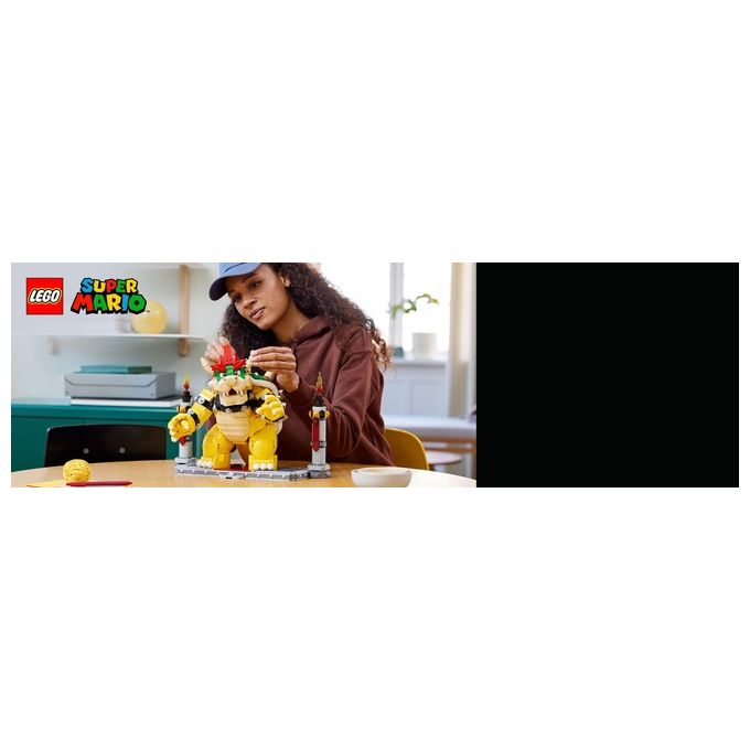 LEGO Super Mario 71411 Il Potente Bowser, Kit di Costruzioni per Adulti, Idee Regalo, Personaggio Snodabile 3D da Collezione