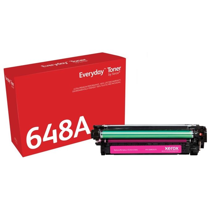 Xerox Toner Everyday Magenta per HP Ce263a 11000 Pagine