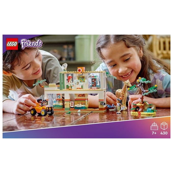 LEGO 41717 Friends Il Soccorso degli Animali di Mia Set da Costruzione con 430 Pezzi 3 Minifigure e Animali Giocattolo colore Multicolore