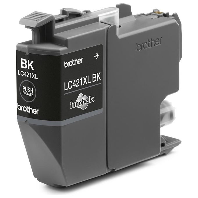 Brother LC-421XLBK Cartuccia d'Inchiostro Originale Resa Elevata Xl Nero