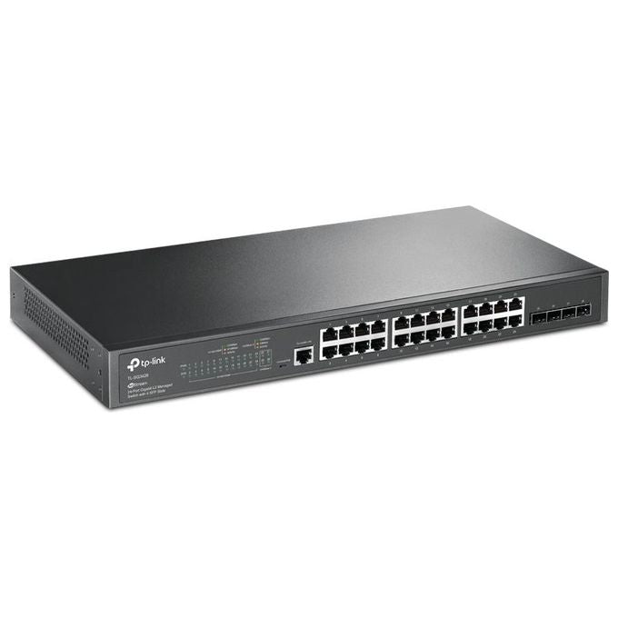 Tp-Link TL-SG3428 Switch di Rete Gestito L2 Gigabit Ethernet 10-100-1000 1U Nero