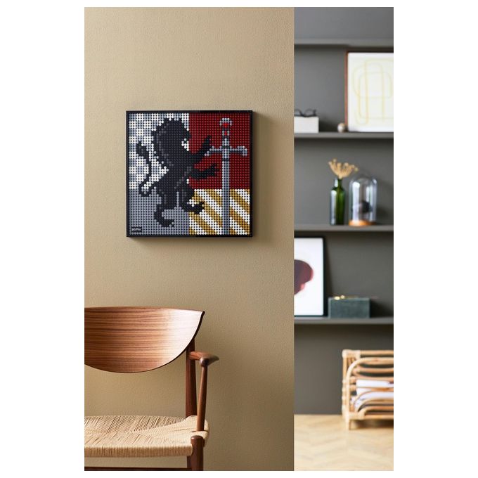 LEGO Art Harry Potter Hogwarts Crests