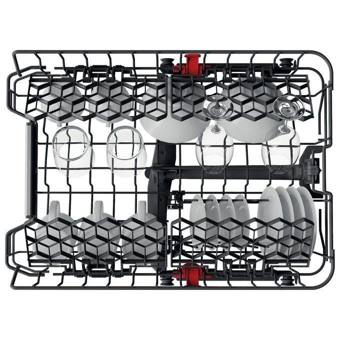 Whirlpool WSFO 3T223 PC X Lavastoviglie Slim Libera Installazione 10 Coperti Classe energetica E 10 Programmi Tecnologia Sesto Senso 45 cm Inox