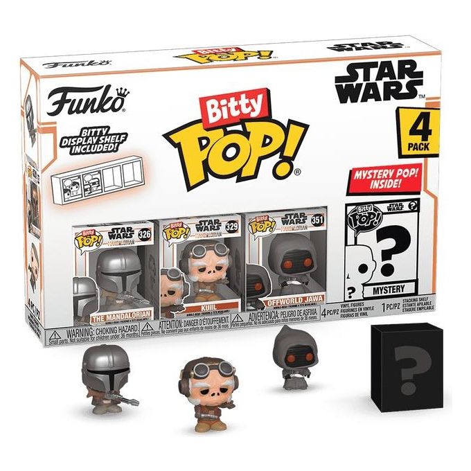 Funko Pop! Bitty Pop 4 Pack Star Wars The Mandalorian