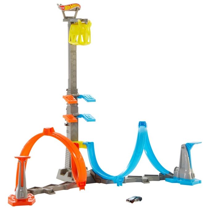 Mattel Set Pista Hot Wheels Lancio Nel Vuoto