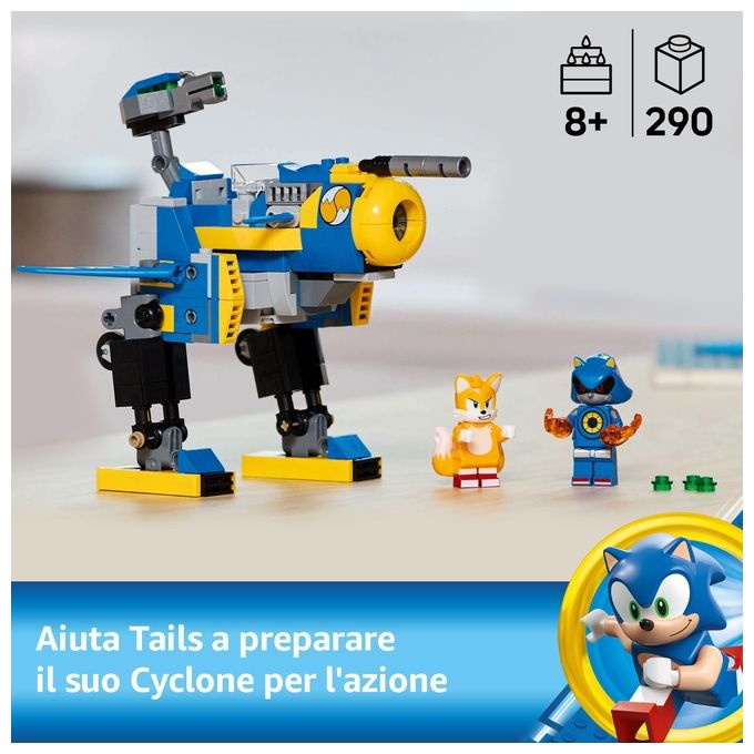 LEGO Sonic Cyclone vs. Metal Sonic