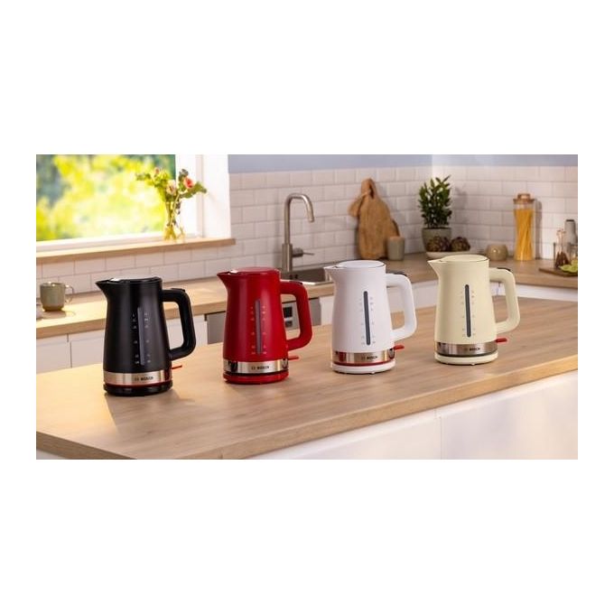 Bosch TWK4M224 Bollitore Elettrico 1.7 Litri 2400W Rosso