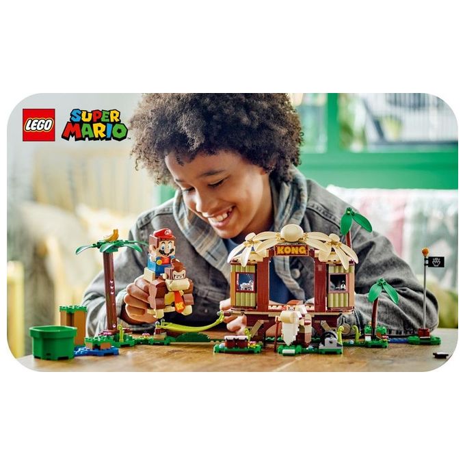 LEGO Super Mario 71424 Pack di Espansione Casa sull'Albero di Donkey Kong, Giochi per Bambini e Bambine 8+ con 2 Personaggi