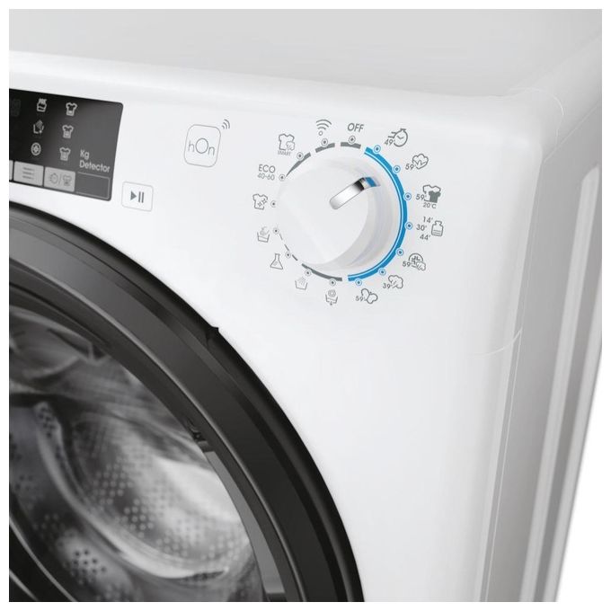 Candy Smart Pro Inverter CSO4474TWMB6-1-S Lavatrice Slim a carica frontale 7 kg 1400 giri-min Classe A con Vapore e Wi-Fi colore Bianco