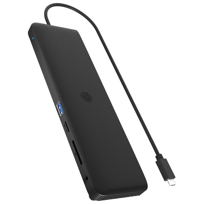 ICY BOX IB-DK2116-C Docking USB 3.2 Gen 2 Type-C Nero
