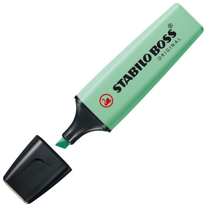 STabilo confezione 10Pz boss Pastel Verde Menta