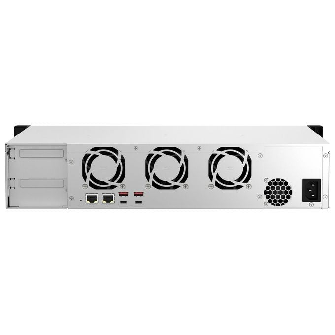 Qnap TS-873AEU-4G Server NAS e di Archiviazione Armadio 2U Collegamento Ethernet LAN Nero V1500B