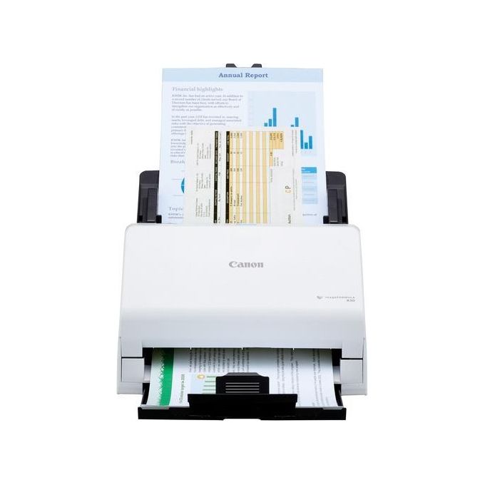Canon imageFORMULA R30 Scanner con ADF  Alimentatore di Fogli 600x600 DPI A4 Bianco