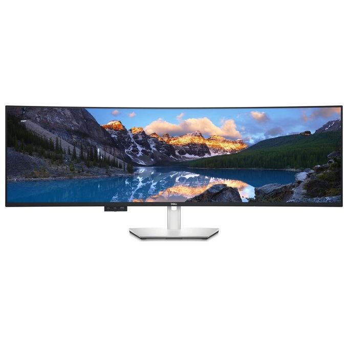 DELL UltraSharp U4924DW Monitor per Pc 49'' 5120x1440 Pixel 5K Ultra HD LCD Nero-Argento