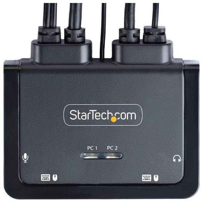 StarTech.com KVM Switch USB C e HDMI a 2 Porte 4K 60Hz