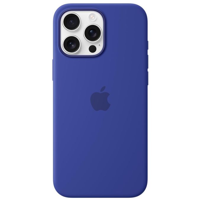 Apple Custodia MagSafe in Silicone per iPhone 16 Pro Max Blu Oltremare ???????