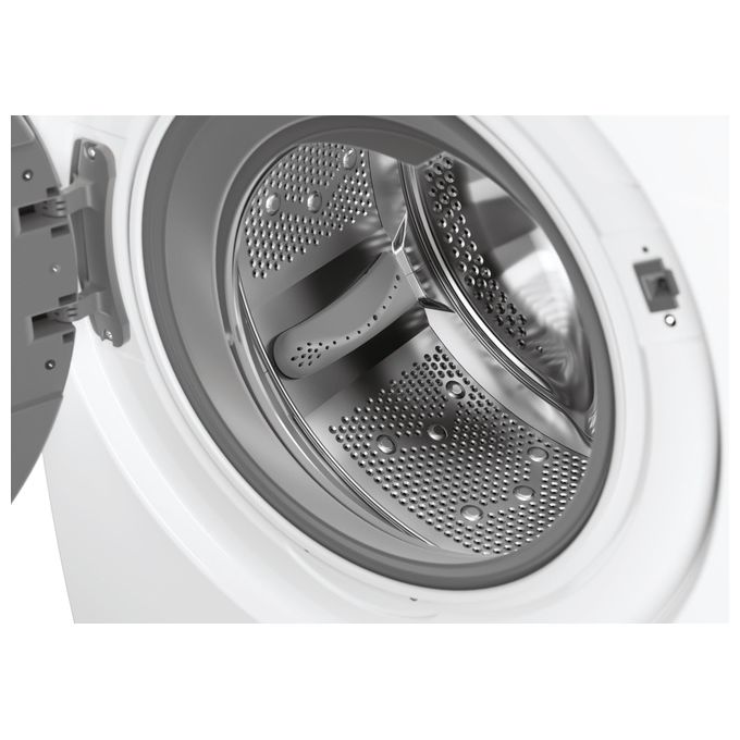[ComeNuovo] Hoover H-WASH 550 H5WPB414AMBC-S Lavatrice a carica frontale 14kg 1400 giri classe A motore Eco-Power EcoDoser scan etichette funzione vapore controllo remoto bianco 60x67x85
